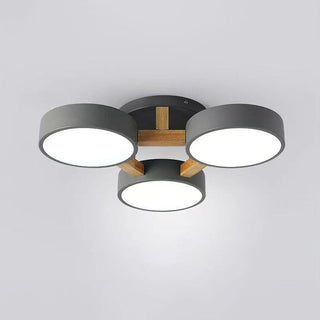 Acrylic Ceiling Light – Modern Multi-Head Fixture with Diffused Acrylic Heads