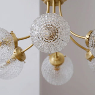 Mid century large circle chandelier metal living room pendant