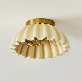 French resin ceiling lamp classic – vintage E14 entrance glow