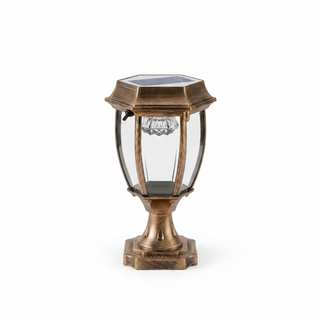 Outdoor Solar Table Lamp – Durable Aluminum Solar Powered Lantern | Eco Friendly Lighting