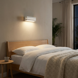 White Ceramic Wall Light – Modern Wall Sconce | Lumavera Lighting Fixture