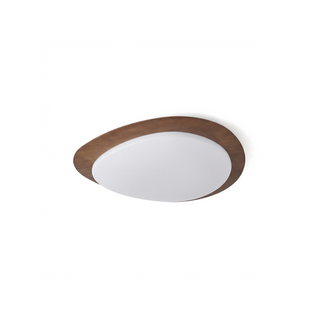 Natural Ceiling Light – Modern Wood Finish Lighting With Soft LED Glow