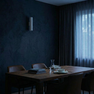 Applique murale blanche moderne – Régulateur de luminosité en métal pour salon