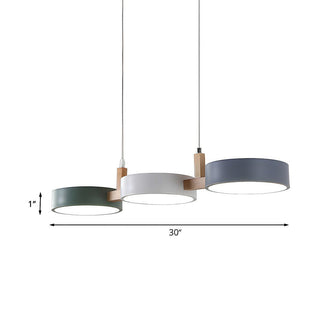 Modern Pendant Light – Three Heads Pendant with Adjustable Light Heads | Iron Wood Lighting