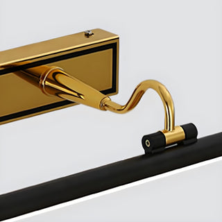 Modern black LED bathroom vanity sconce — energy efficient light