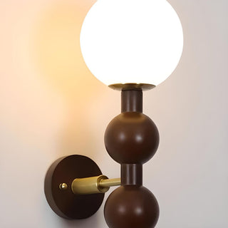 Modern Bauhaus dimmable wall light multi ball angle — sconce