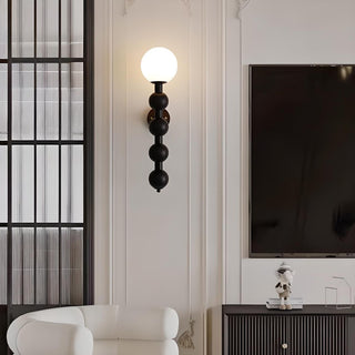 Bauhaus wall light modern metal — multiple ball lights dimmable sconce