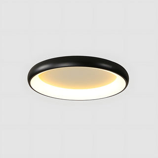 LED Bedroom Ceiling Light - Modern Round Flush Mount Fixture With Soft Glow