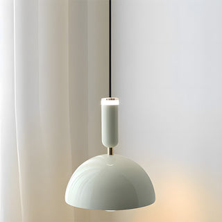 Colorful stained glass hanging lamp — Bauhaus modern design