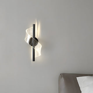 Acrylic shade wall light modern indoor — soft warm glow sconce