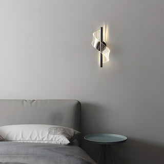 Acrylic indoor wall sconce modern shade — warm glow lamp