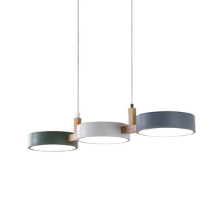 Modern Pendant Light – Three Heads Pendant with Adjustable Light Heads | Iron Wood Lighting