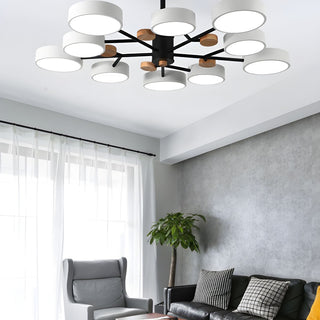 Acrylic pendant ceiling light – contemporary LED chandelier design