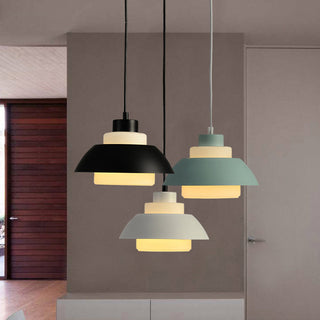 Aluminium minimalist pendant lamp for dining room ceiling