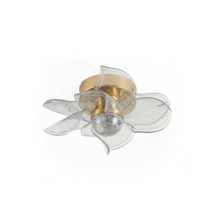 Gold LED Ceiling Light – Modern Nordic Design Acrylic Fixture for Living Room