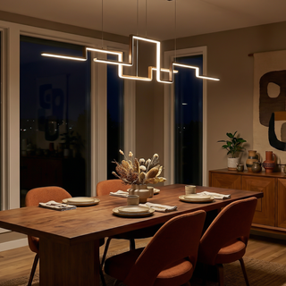 Gold Pendant Light – Modern Pendant Lighting With Warm LED & Gold Finish
