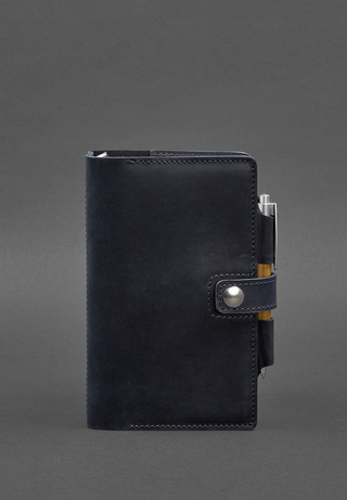 leather bound notebook a5 classic soft book design removable sections product view