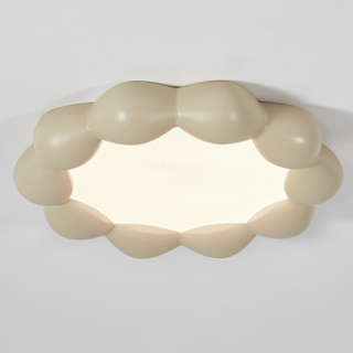 Minimalist modern ceiling lamp resin – LED flush mount