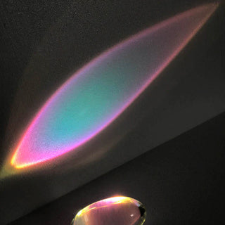 Warm white crystal table lamp — modern LED fixture