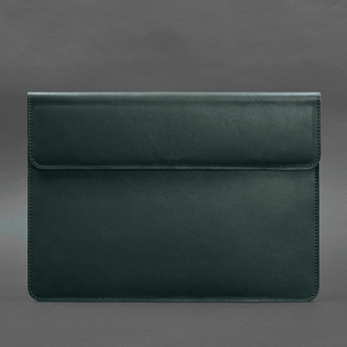 leather laptop sleeve 13 inch handmade crust leather protective cover top view