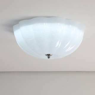 French retro LED ceiling lamp – vintage energy installed