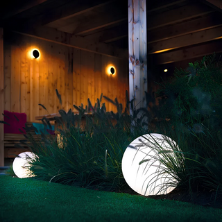 Rechargeable Solar Garden Lamp – Portable Color Changing LED Sphere Light IP65
