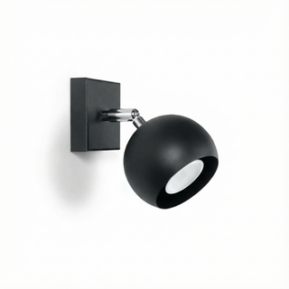Adjustable Black Wall Light – Modern Sleek Black Sconce for Living Room