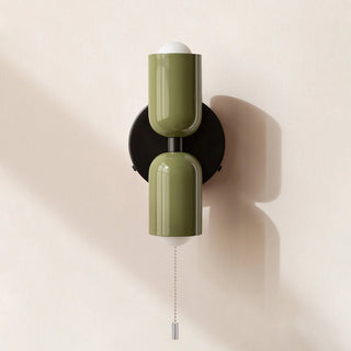 Two light modern double head adjustable wall lamp — sconce