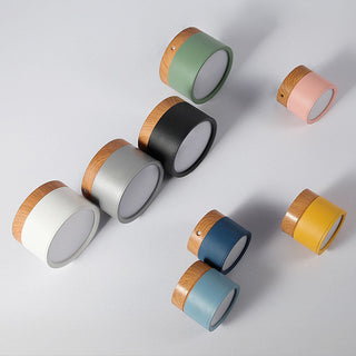 Mini Cylinder Ceiling Light - Aluminum Modern Flush Mount LED Fixture