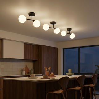 LED Ceiling Light – Scandinavian Ceiling Lamp With Soft LED Ambiance