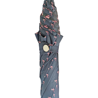 Men's silver jacquard canopy silver-plated handle handmade Italian umbrella top