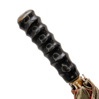 Italian wooden umbrella natural handle wooden shaft handmade men's canopy