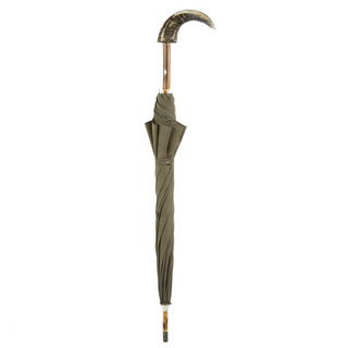 Italian wooden umbrella wood shaft gift box handmade classic men's close-up