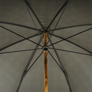 Italian wooden umbrella wood shaft gift box handmade classic men's open