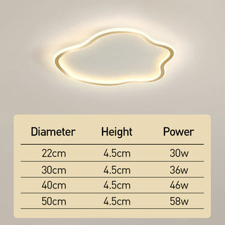 Creative iron silicone flush mount ceiling lamp, bedroom design