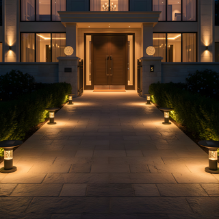 Solar Street Light – Waterproof Aluminum Outdoor Solar Garden Lighting with LED Lamps