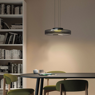 Suspension en verre - Suspension moderne avec hauteur réglable pour salle à manger