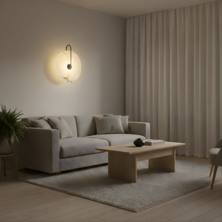 Modern Wall Light – Soft LED Lighting Compact Wall Sconce for Warm Atmosphere