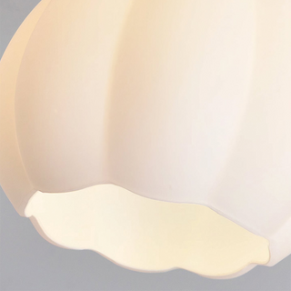 Plafonnier Citrouille - Mini Luminaire Moderne en Verre et Métal pour Couloir et Chambre
