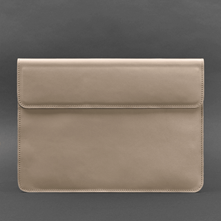 leather laptop sleeve 13 inch handmade crust leather protective cover lifestyle view
