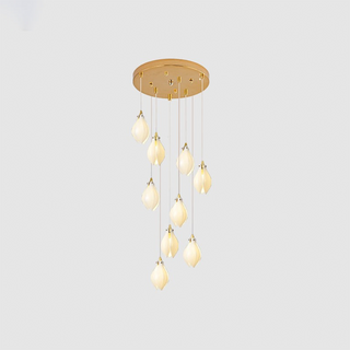 Stylised Bloom Pendant Lamp - Creative Multi-Head Pendant Light For Dining Room