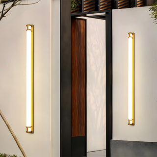 Long LED garden wall sconce waterproof — IP65 outdoor