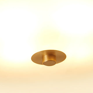 Antique Glass Drum Light - Brass & Glass Ceiling Light Fixture With Geometric Pattern