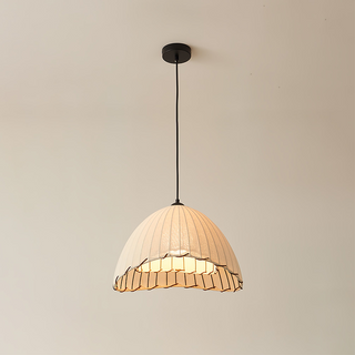 Suspension en lin – Luminaire suspendu moderne réglable avec abat-jour en lin