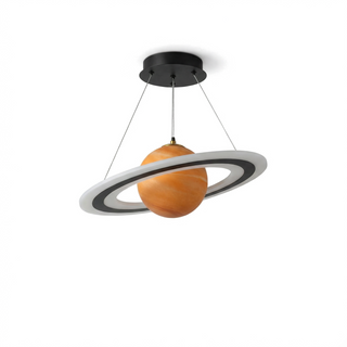 Space Pendant Lamp – Color Changing LED Kids Room Lighting With Planet Design