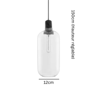 Stained Glass Pendant Light – Modern Pendant Lamp | Soft Diffused Lighting