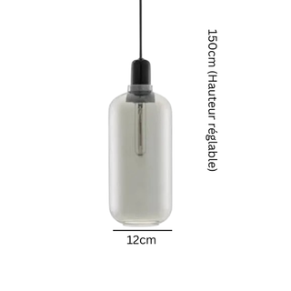 Stained Glass Pendant Light – Modern Pendant Lamp | Soft Diffused Lighting