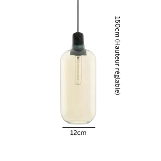 Stained Glass Pendant Light – Modern Pendant Lamp | Soft Diffused Lighting
