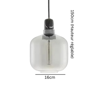 Stained Glass Pendant Light – Modern Pendant Lamp | Soft Diffused Lighting