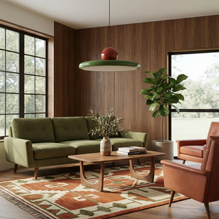 Orbital Pendant Light – Modern Ceiling Lamp | Nordic Retro Style & Warm Ambient Lighting